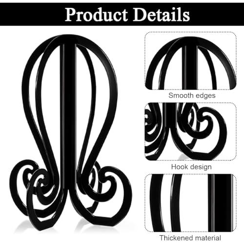 HASTHIP® 3Pcs Wig Stands Wig Holder Octopus-shaped Wig Bracket Universal Size Wig Stands Cap Holder Sun Hat Organizers, 8.7x11.7 inches