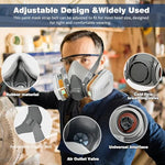 HASTHIP® sable Respirator Face Cover with Filters,