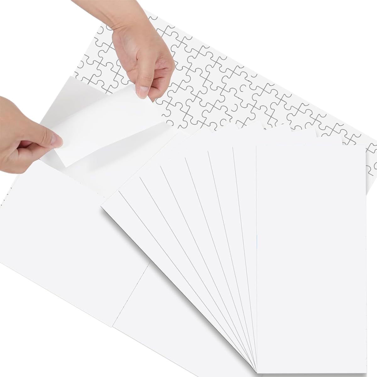 HASTHIP Puzzle Saver Sheets for 1000 Piece Puzzles with Self Adhesive 26x18cm | 8 Pack