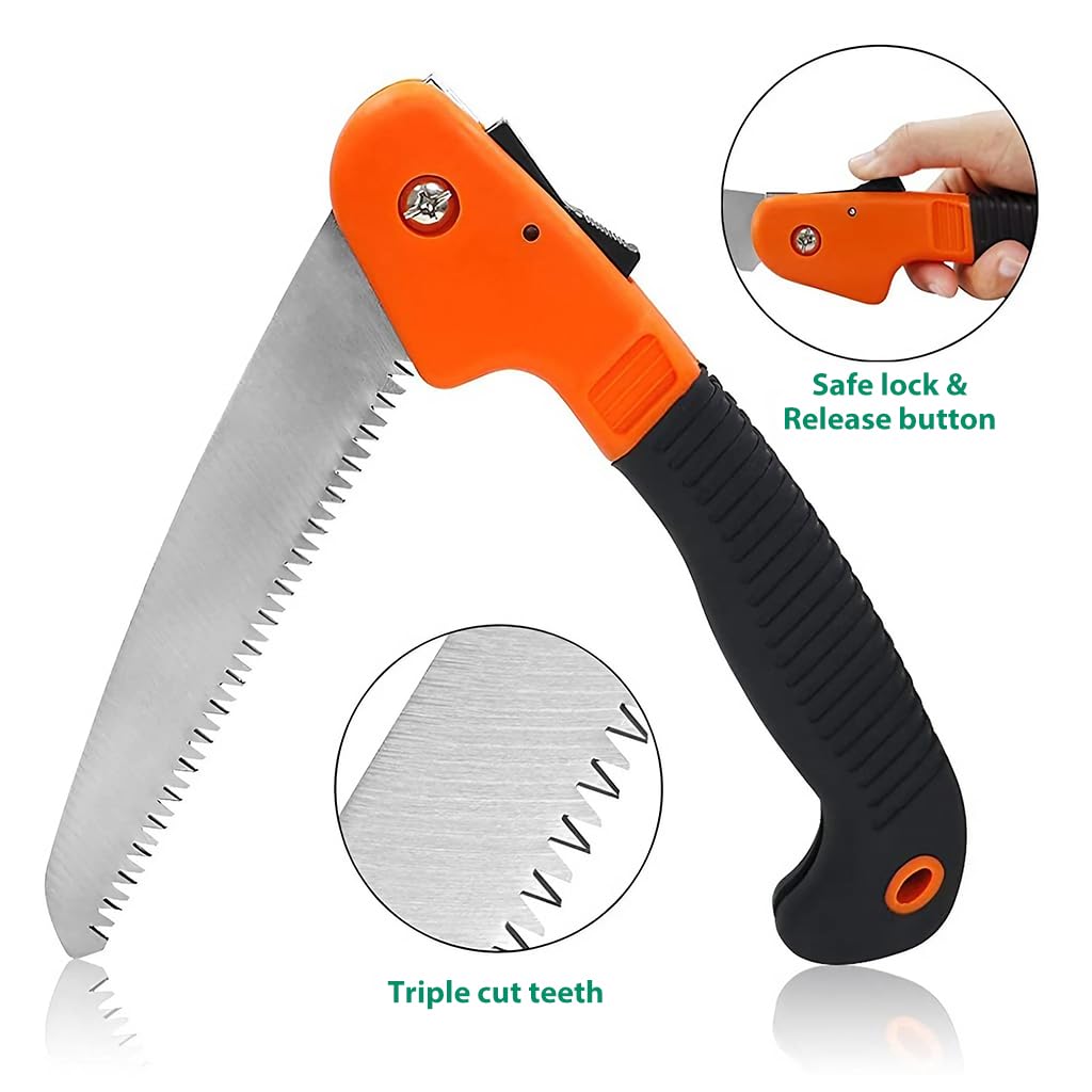 HASTHIP® 10Pcs Gardening Tools Set - Heavy Duty Stainless Steel - Gardening Tools Kit for Home Garden - Plant Cutter for Home Garden - Manual Planting Tools with Tool Bag - Suitable for Patio & Lawn