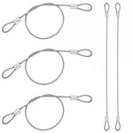 HASTHIP Hanging Pots Wire Ropes for Plants featuring Loop-Ended Design and 3.3ft Steel Cables
