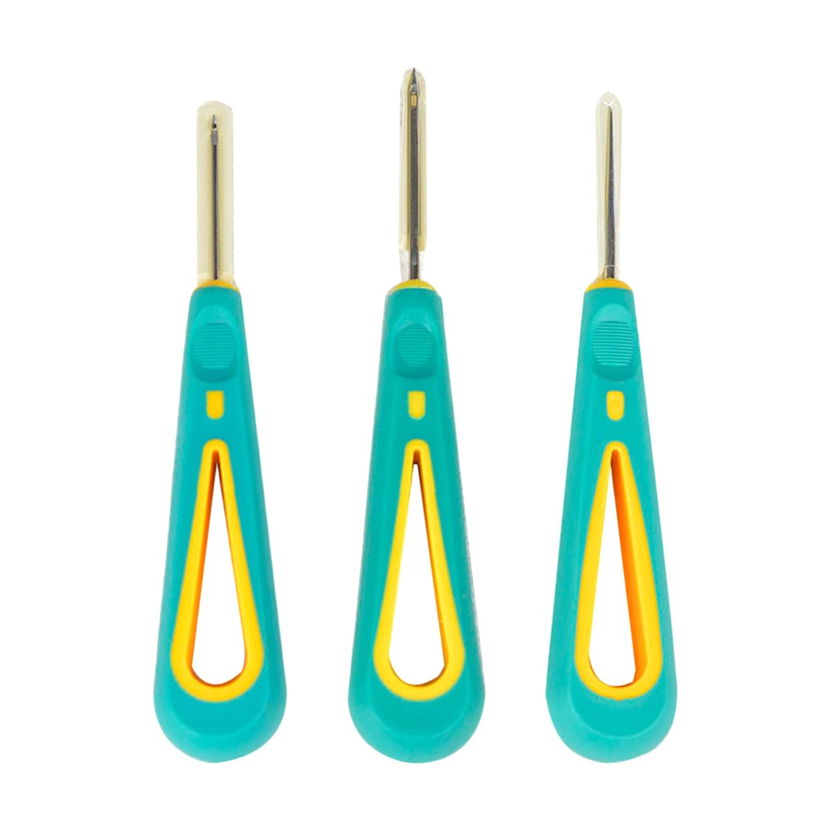 HASTHIP Punch Needle Wick for Candle Making 3 pcs set with round hole needle tools | ideal for silicone mold wicking