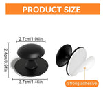 HASTHIP 4-Pack Self-Adhesive Handle Knobs
