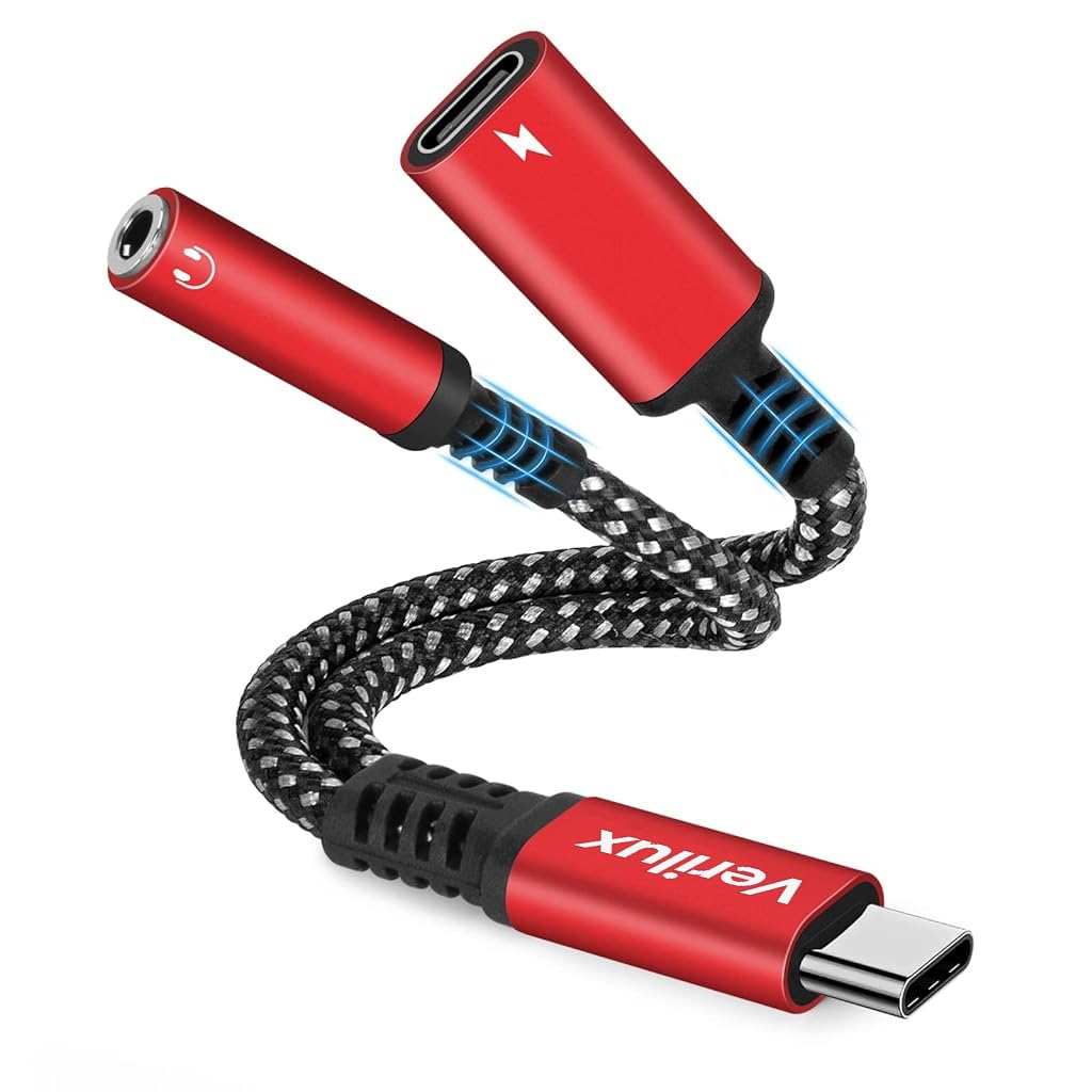 HASTHIP® USB C to 3.5mm Headphone Jack Adapter