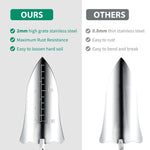 HASTHIP® 10Pcs Gardening Tools Set - Heavy Duty Stainless Steel - Gardening Tools Kit for Home Garden - Plant Cutter for Home Garden - Manual Planting Tools with Tool Bag - Suitable for Patio & Lawn