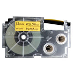 HASTHIP® Black on Yellow 1 Pack Label-Making Tapes