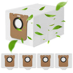HASTHIP 5pcs Dust Bags for Mi X10 Robot Vacuum with Auto-Seal System and Non-Woven Fabric