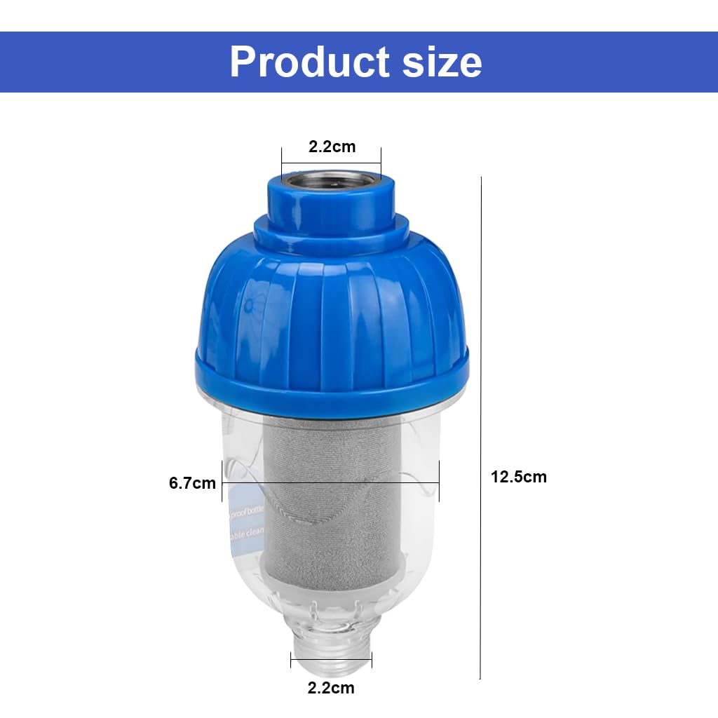 HASTHIP Household Water Heater Faucet for Under Sink Use with 2.2 cm Filter Element | Easy DIY Installation