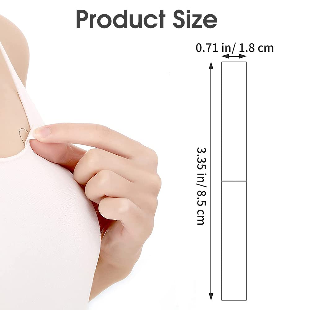 Supvox 35Pcs Double Sided Bra Stickers Tape One-off Body Clothing Bra Strip 10mm
