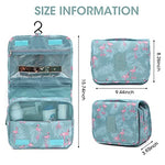 HASTHIP® Toiletry Bag for Women, Make Up Organiser for Women Cosmetic Organizer Travelling Makeup Bag Hangable Cosmetic Box for Girls Cosmetic Pouch for Toiletries Cosmetic Bag for Women & Girl - 1