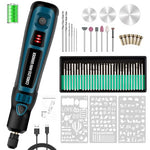 HASTHIP® Electric Engraving Pen Kit with 44 Bits Cordless USB
