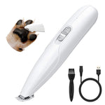 HASTHIP Dog Paw Hair Trimmer for Grooming with 2 Speed Low Noise Motor & Safe Ceramic Blade