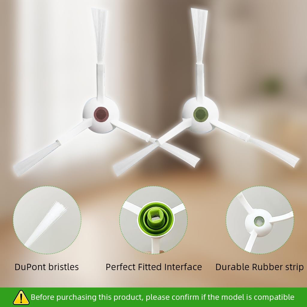 HASTHIP Replacement Accessories for Ecovacs Deebot T20 Omni and Pro | 10Pcs Kit with Side Brushes, Mop Pads, Filters and Dust Bags