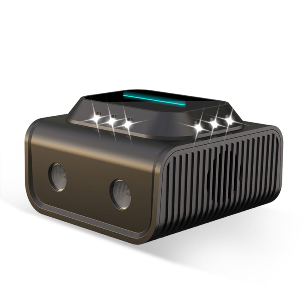 HASTHIP Ultrasonic Animal Repellent for Home with 4K 35KHZ Frequency and Smart Motion Sensor