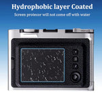 HASTHIP® Protector de Pantalla y Lente para Fujifilm Instax Mini EVO, Vidrio Templado 9H Antiarañazos, Ultra Delgado HD, Anti-reflejos, Instalación sin Burbujas, 4 Pack