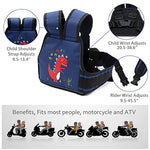 HASTHIP® Kids Safety Belt for Two Wheeler with Reflective Strips