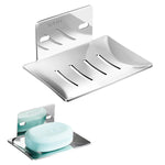 HASTHIP Soap Holder for Bathroom featuring 4.53×3.15 in Self‑Draining Design with 304 Stainless Steel | Wall Mounted Shelf