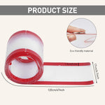HASTHIP® Door Finger Pinch Guard for Baby Proofing, Kids, Door Pinch Guard, Cover Pinch Guard for 90 & 180 Degree Doors Frame & Baby Gate.