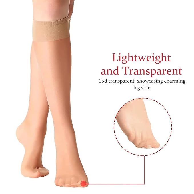 HASTHIP® Knee-High Stockings for Women