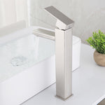 HASTHIP Bathroom Faucet for Wash Basin with 11.2 in High-Rise Design and Single Handle | Stainless Steel Mixer Tap