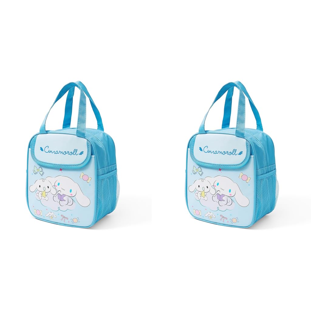 HASTHIP Lunch Bags for Kids featuring Cinnamoroll Cartoon Print 20x13.5x23cm | 2PCS Set