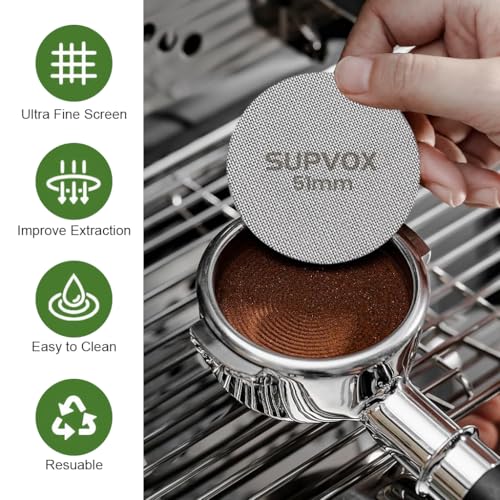 HASTHIP® 51mm Reusable Puck Screen for Espresso Portafilter