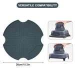 HASTHIP Silicone Heat Resistant Mats for Air Fryer with Anti Slip Pads | Reusable Kitchen Counter Protector