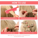 HASTHIP® 30pcs Heatless Hair Curler Kit, Cold Wave Hair Roller for Women, Small Perm Rods Styling Perming Curl Rods for Cold Wave Perm Curls