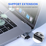 HASTHIP® Micro SD Card Reader Mini Type C Card Reader TF