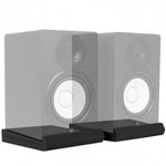 HASTHIP® Almohadillas de Aislamiento para Monitores de Estudio 3-5 Pulgadas | Espuma Acústica Alta Densidad | Elevadores Inclinados para Altavoces Pads Antivibración Grabación,