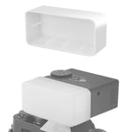 HASTHIP® ZORBES On-Camera Flash Softbox Cover Compatible with Godox iM30 Camera PVC Flash Diffuser Cap Mini Flash Diffuser Hood, 6.4x3x2.3cm