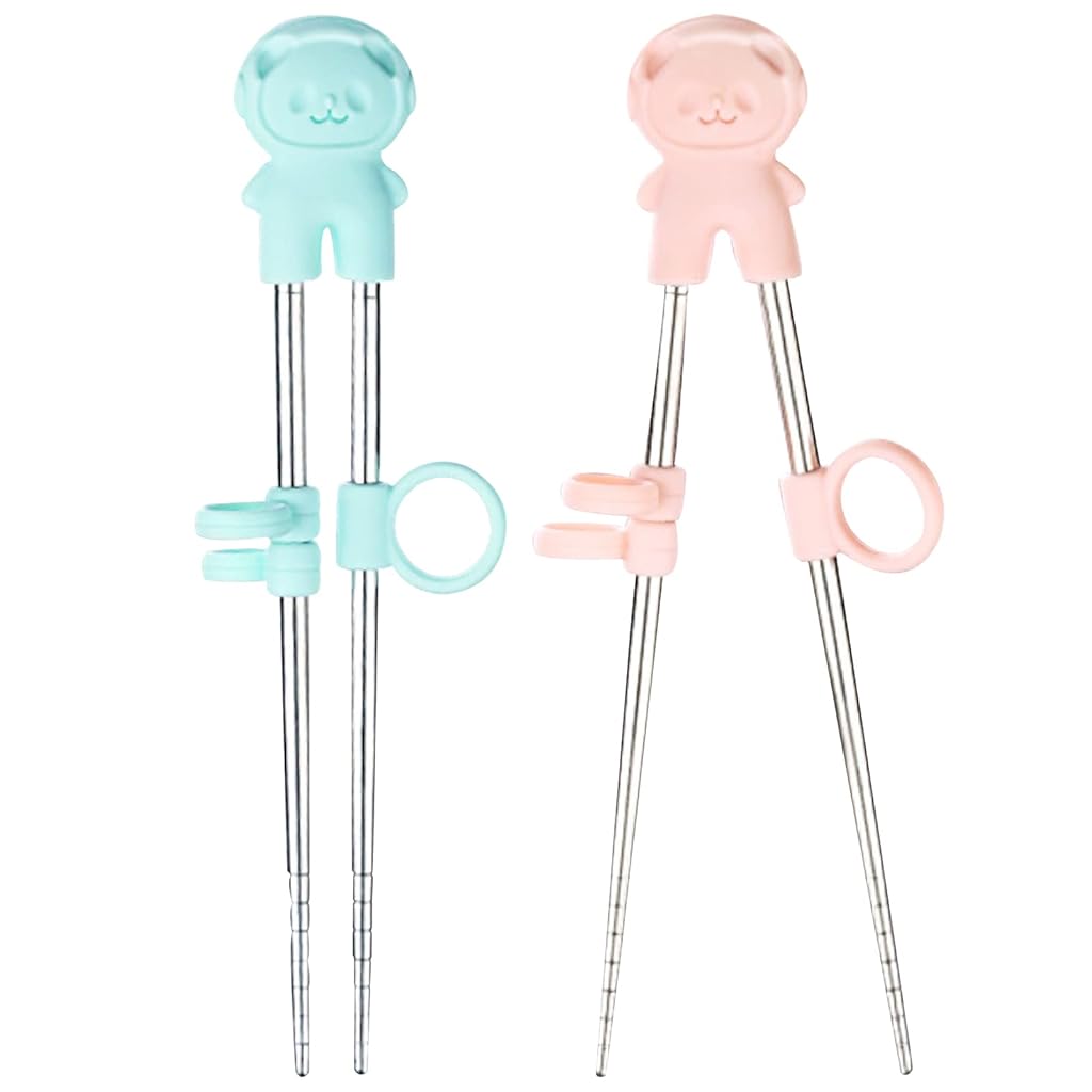 HASTHIP® 2 Pairs Training Chopsticks with Case