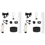 HASTHIP Cup Accessories for Stanley featuring 18pcs set with straws brush plug and sleeve