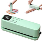HASTHIP Vacuum Bag Sealer with Air Blower and USB Rechargeable Auto Sealing | 3 Attachments