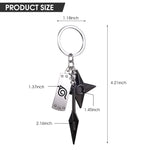 ZIBUYU® Polyvinyl Chloride (PVC) Anime Keychain Konoha Sign Pendent Keychain For Keys Collection - 1