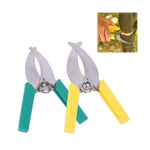 HASTHIP Hand Pruner Cutter for Gardening with Serrated and Non Serrated Blades | 2Pcs Carbon Steel Tools