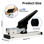 HASTHIP Heavy Duty Stapler for Office and Industrial Use with Ergonomic Handle | Staples up to 100 Sheets