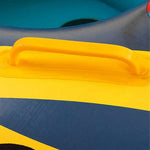 HASTHIP® Inflatable Swimming Tube for Toddlers 3-5 Years, with Cartoon Steering Wheel & Horn, Durable PVC, Leakproof Valve, 55-57cm Ideal - Fun & Safe Pool Float for Beach & Indoor Pools