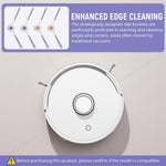 HASTHIP Side Brushes for Narwal Freo X Ultra and Freo X Plus featuring Anti Tangle Nylon Bristles | 4Pcs Easy Install Replacement Accessories