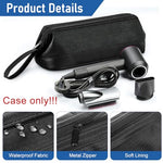 HASTHIP® Hair Tools Travel Bag for Dyson/Shark Flexstyle Carrying Case Portable Shark Hair Air Wrap Dryer Case Waterproof Dustproof Flat Curling Iron Travel Organizer, Black