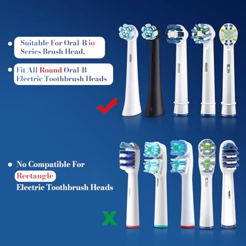 HASTHIP® 4 Pack Toothbrush Head Cover Case, Clear Dust-Proof Travel Toothbrush Protector Cap