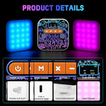 HASTHIP® 2025 New Cool RGB Camera Light, 360° Full Color Small LED