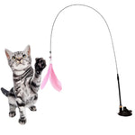HASTHIP® Cat Teaser with Bell, Pink