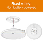 HASTHIP 12" LED Ceiling Light with Remote Control & 3 Color Dimmable Design