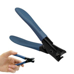 HASTHIP® Cortauñas para Uñas Gruesas,Cortauñas Antisalpicaduras de Acero Inoxidable con Mango Largo Ergonómico,Cortaúñas para Pies y Manos Herramienta de Manicura y Pedicura Adultos