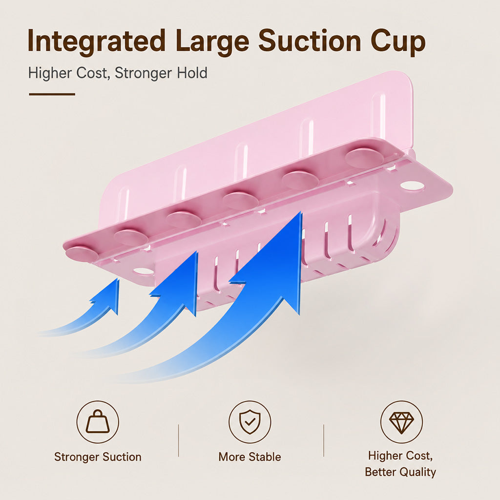 HASTHIP Silicone Kitchen Sink Splash Guard with Detachable Baffle and Draining Storage Basket