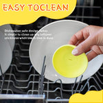HASTHIP Silicone Popsicle Drip Catcher 2 in 1 Ice Cream Cone Guard Tray Pack of 4