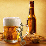 HASTHIP® Llavero abrebotellas - Abridor de cerveza de asta