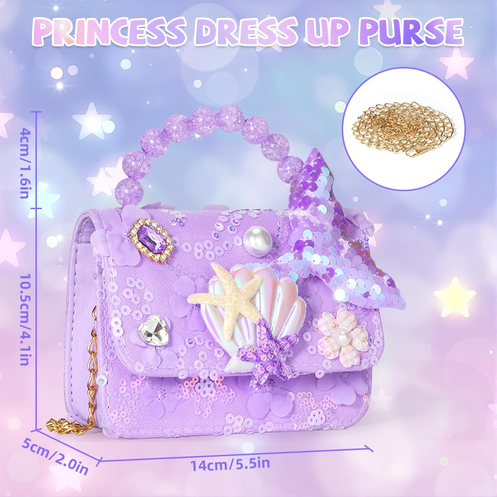 HASTHIP® Mermaid Sling Bag for Girls
