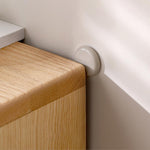 HASTHIP Furniture Sliders for Carpet with Self Stick EVA Foam Adhesive | 24 pcs 1 inch Felt Glides